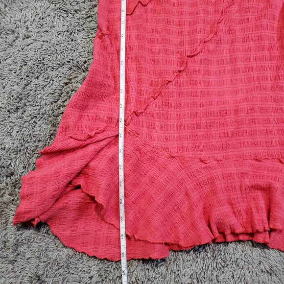 Free People Free Est Endless Summer Elle Miami Beet Pink/Red Mini Dress - M - Picture 5 of 8